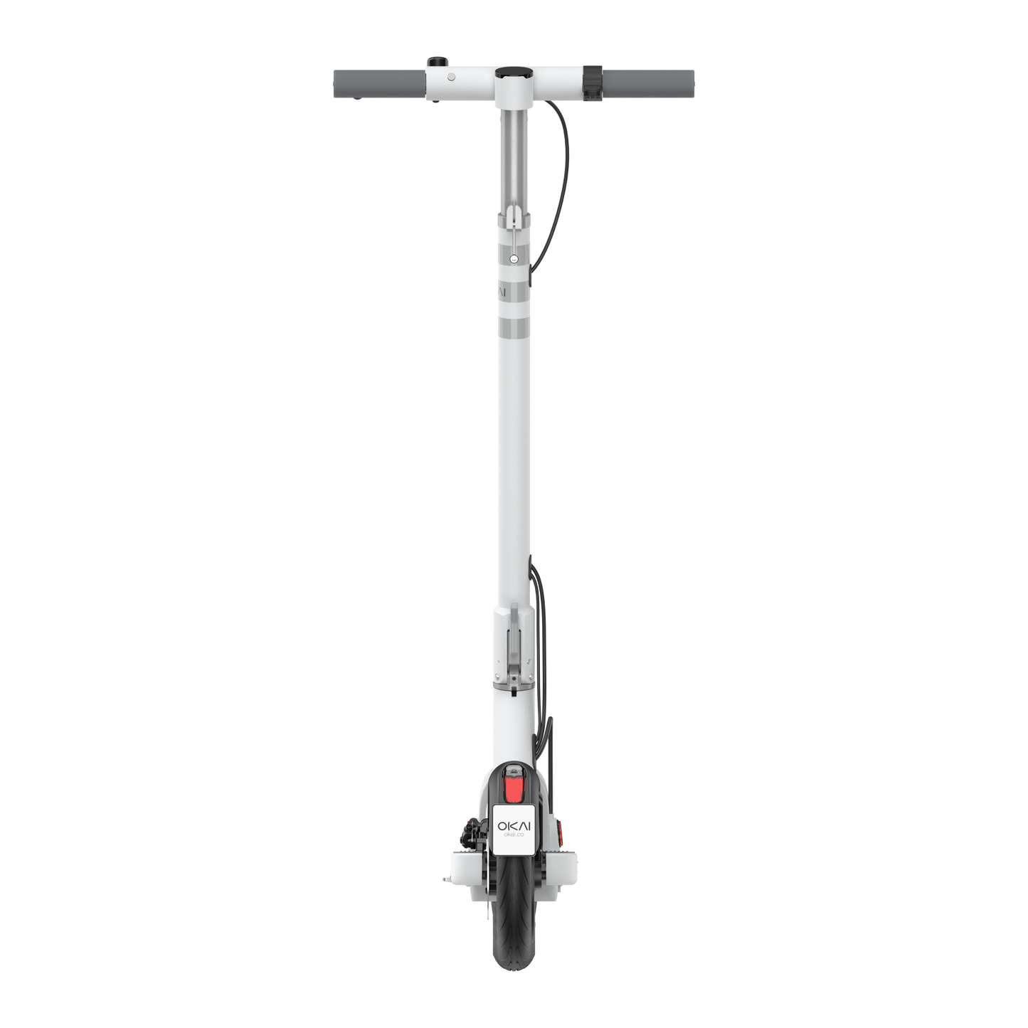 Foldable Electric Scooter w/18.6 Miles Max Operating Range & 15.5 mph Max Speed - White  Shop One Place