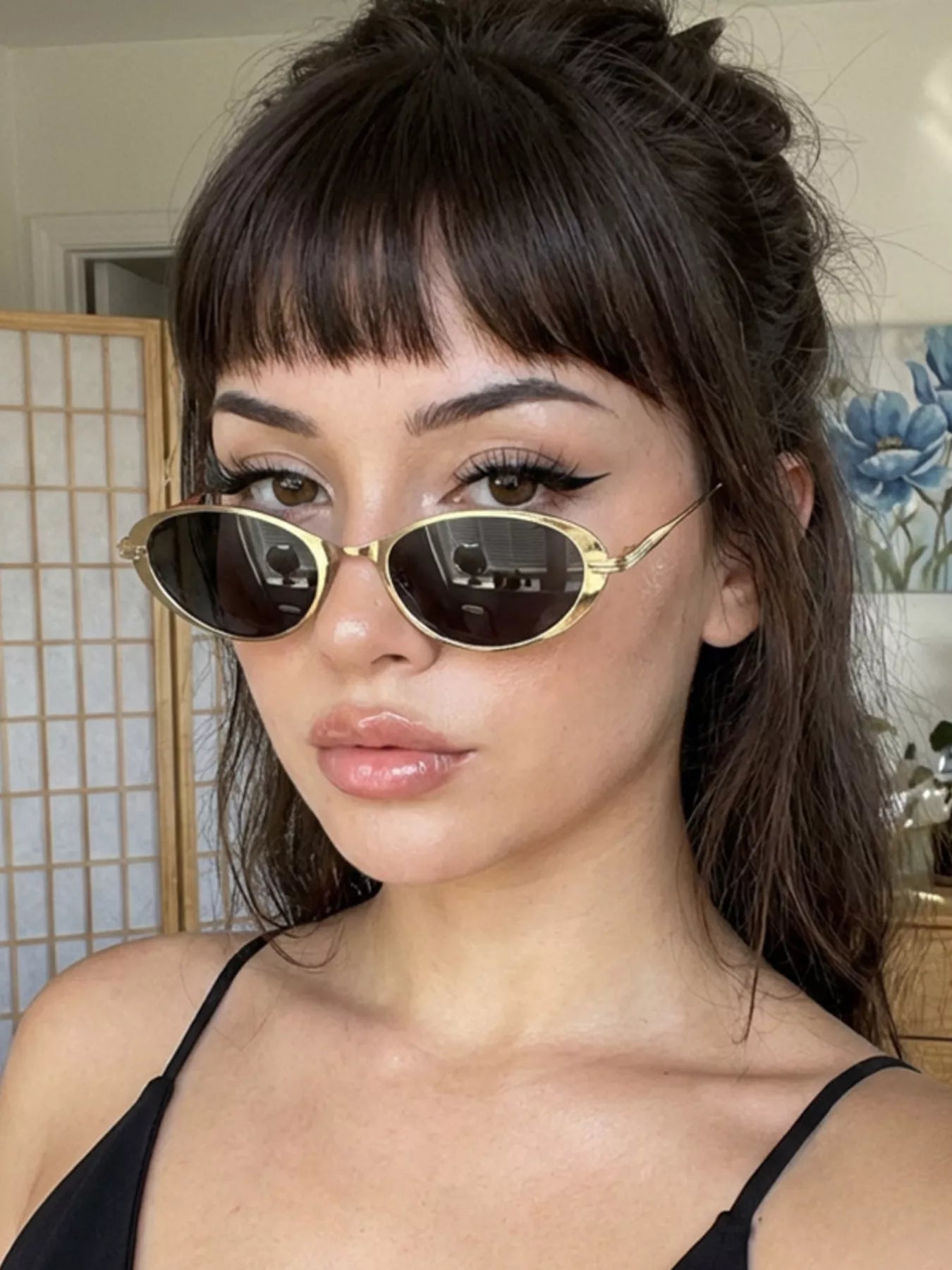 Vintage Oval Retro Sunglasses  Shop One Place