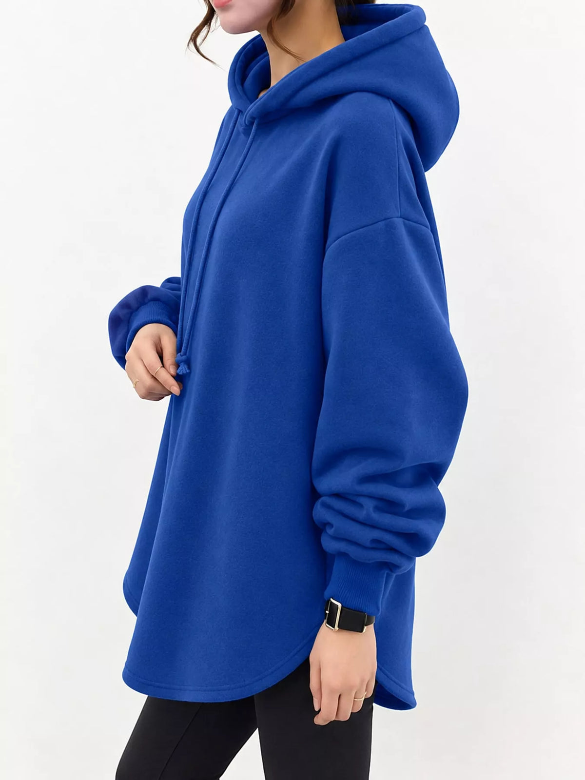 Women's Oversized Drawstring Hoodie – view 11