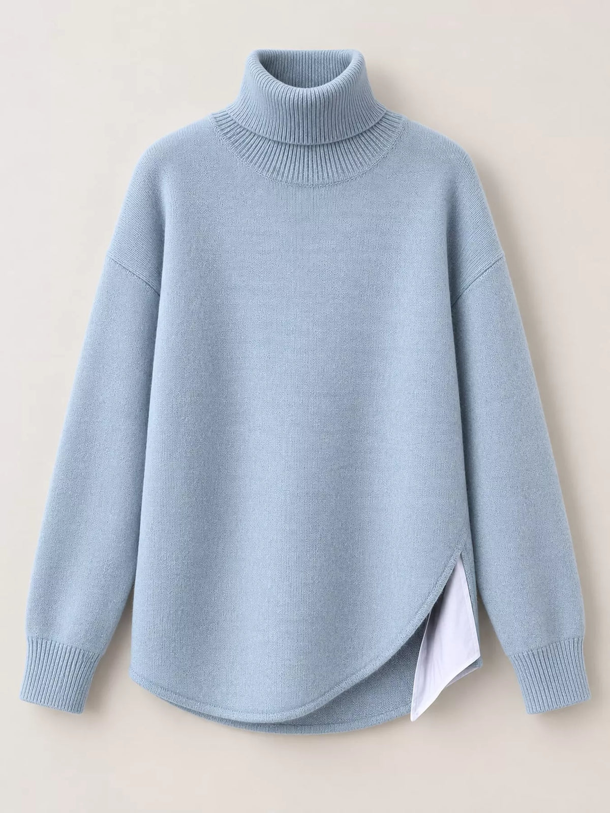 Women's Turtleneck Drop Shoulder Sweater – view 12