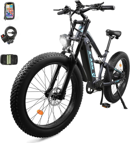 Electric Bike 1000W Motor Fat Tire 26x4 Mountain Bike  Shop One Place