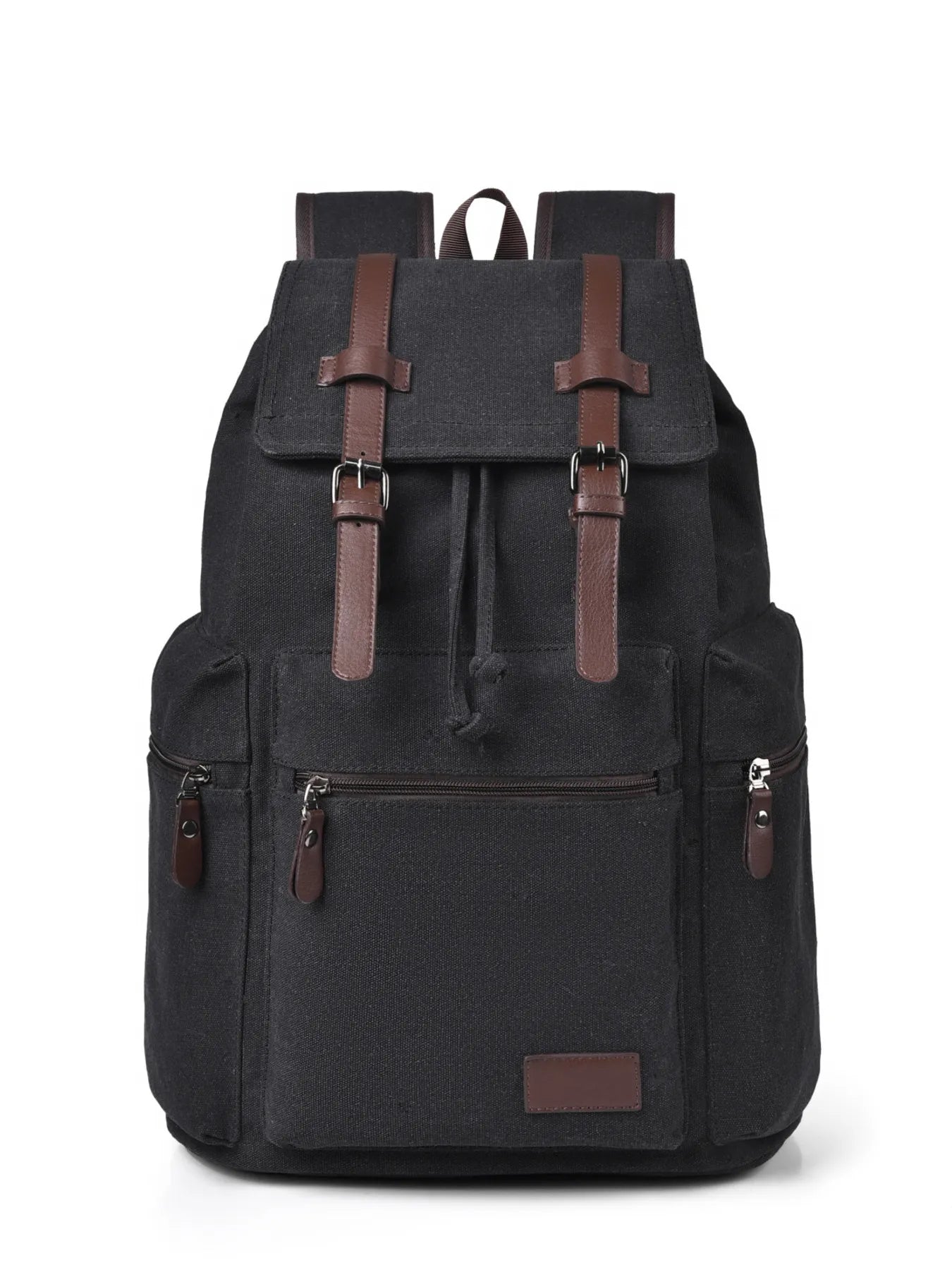 Canvas Backpack Bag with Buckle Straps  Shop One Place