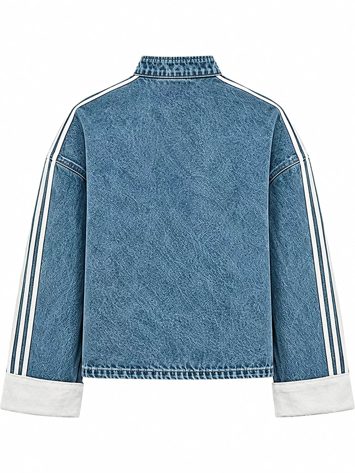 Women's Stand Collar Denim Jacket – view 3
