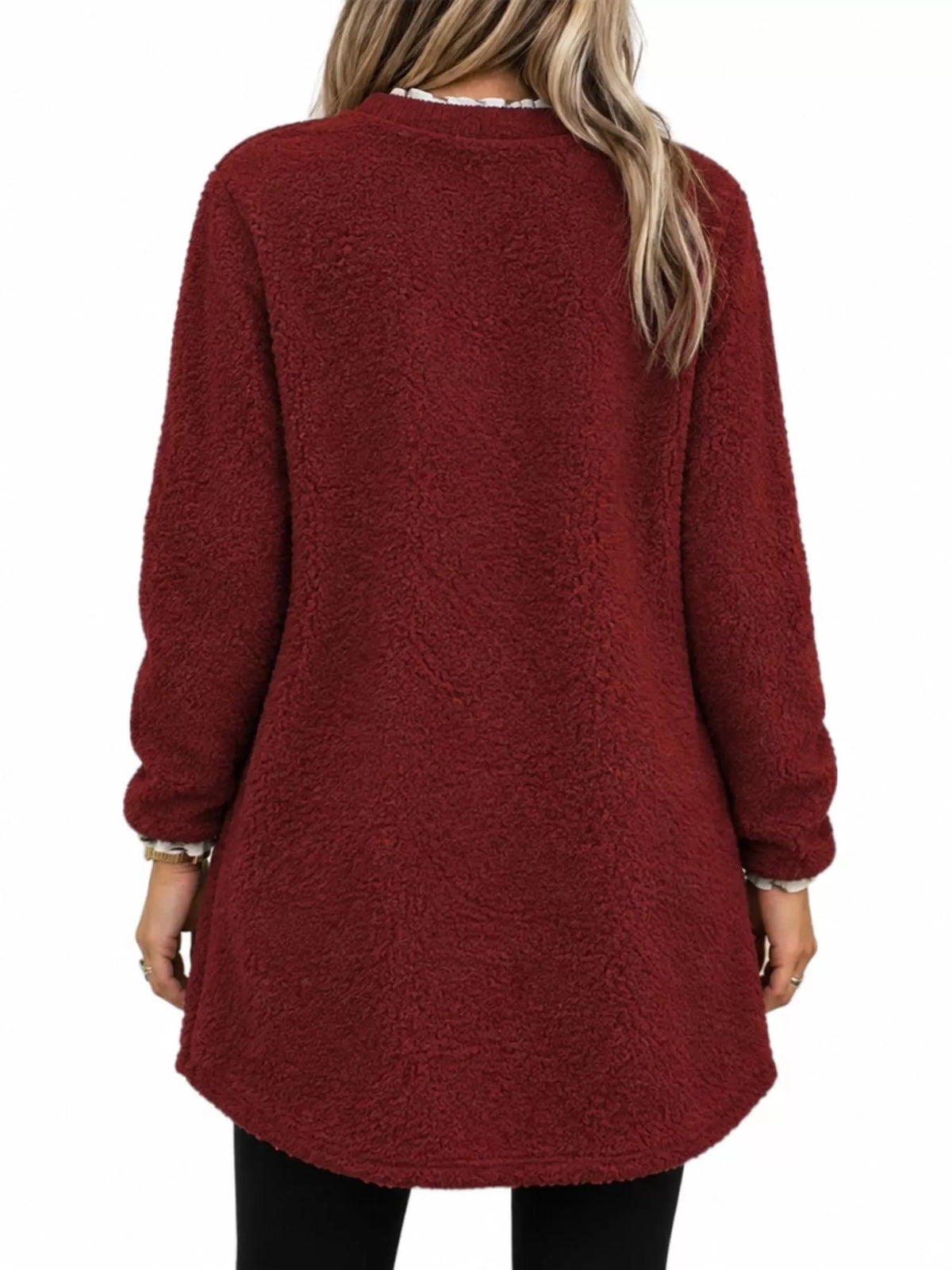 Women's Fleece Drop Shoulder Sweatshirt – view 22