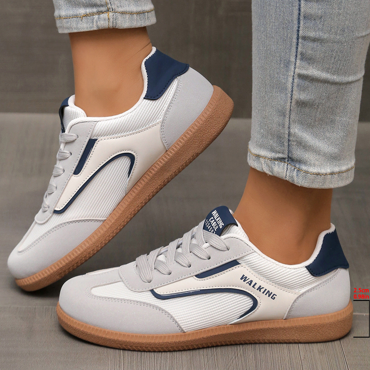 Lace Up Round Toe Sneakers  Shop One Place
