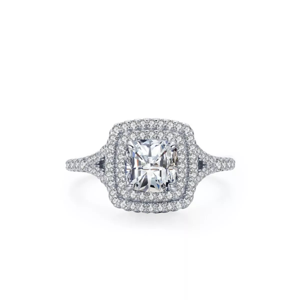 5 Carat Moissanite 925 Sterling Silver Ring  Shop One Place