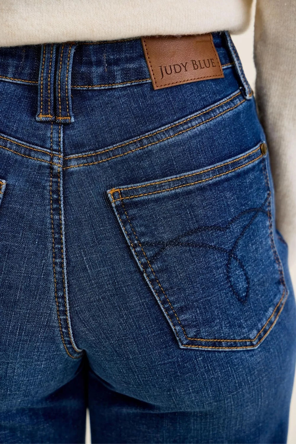 Judy Blue High Waist T.C. Claudia Ankle Wide Jeans  Shop One Place