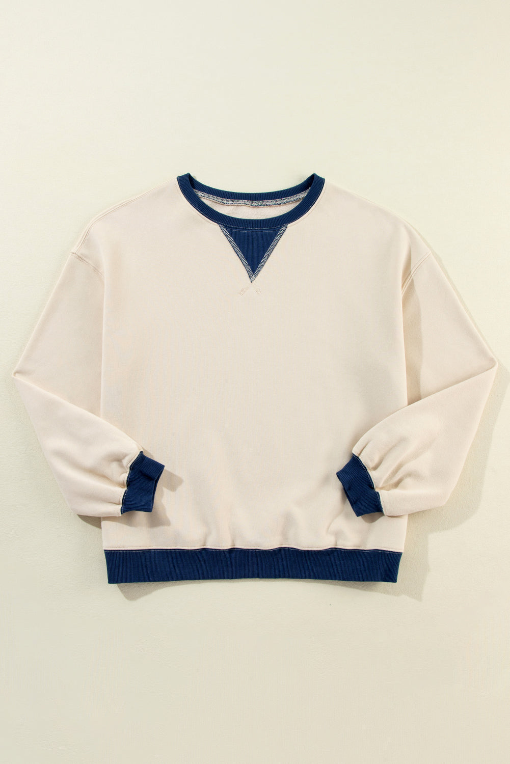 Drop Shoulder Crewneck Oversized Sweatshirt