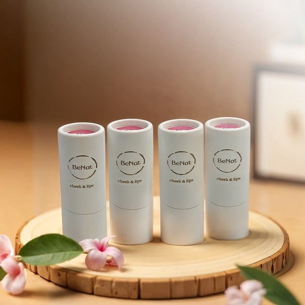 Lip & Cheek Bloom. 2 in 1 Natural Lipstick for Vib  Shop One Place