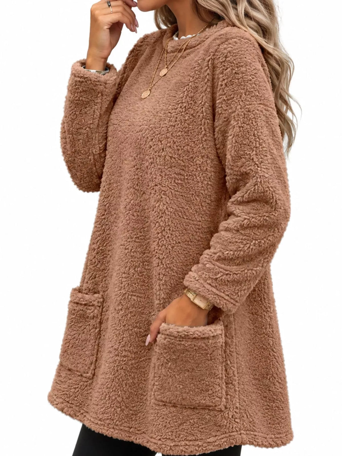 Women's Fleece Drop Shoulder Sweatshirt – view 15