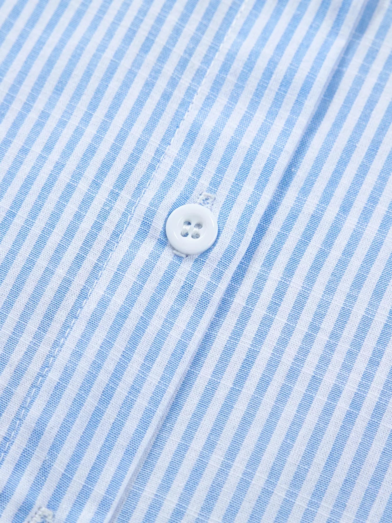 Stripe Leopard Contrast Collar Short Sleeve Shirt  Shop One Place