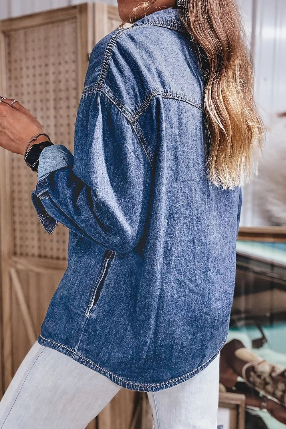 Women's Western Denim Shirt – view 4