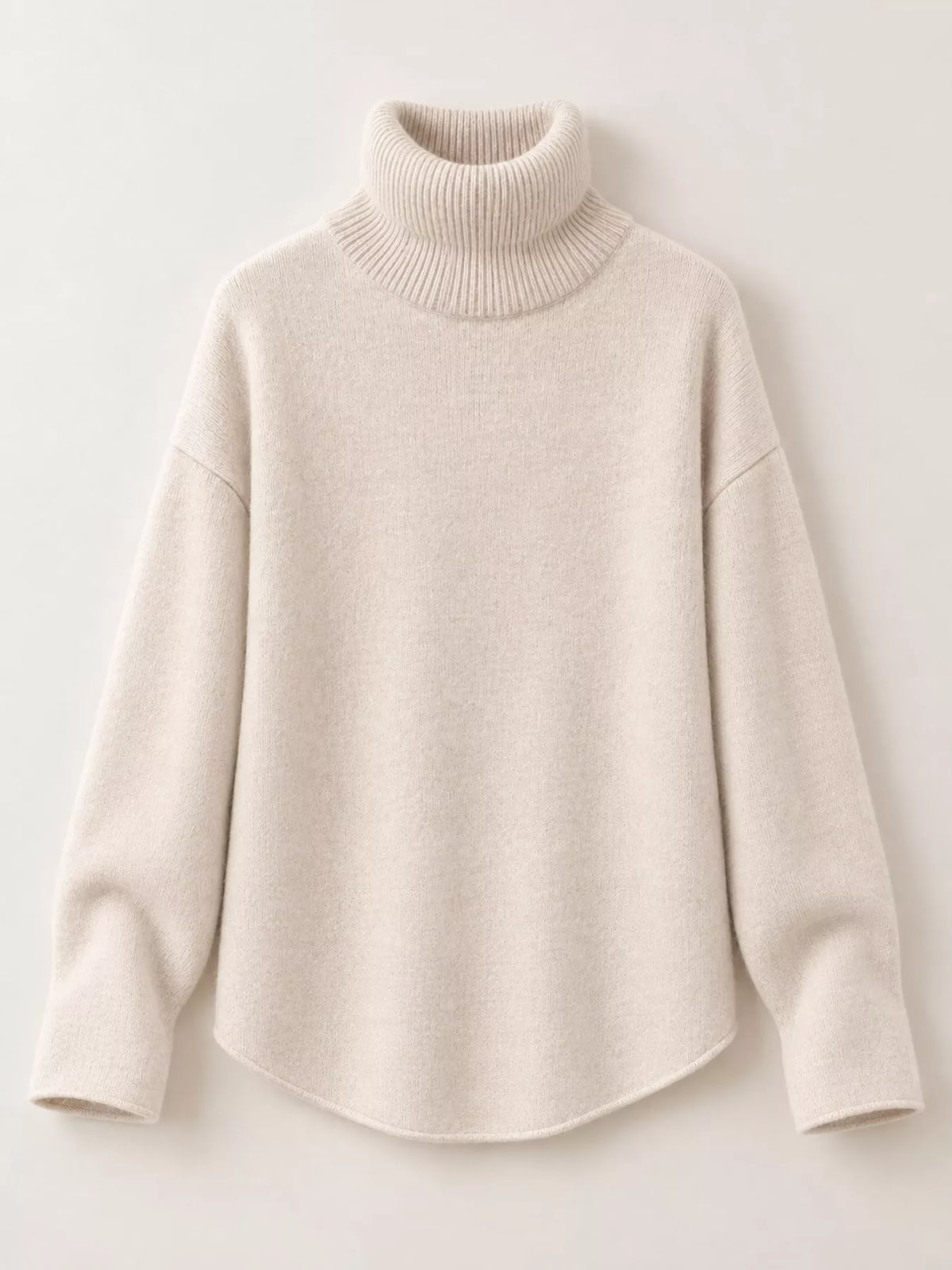 Women's Turtleneck Drop Shoulder Sweater – view 21