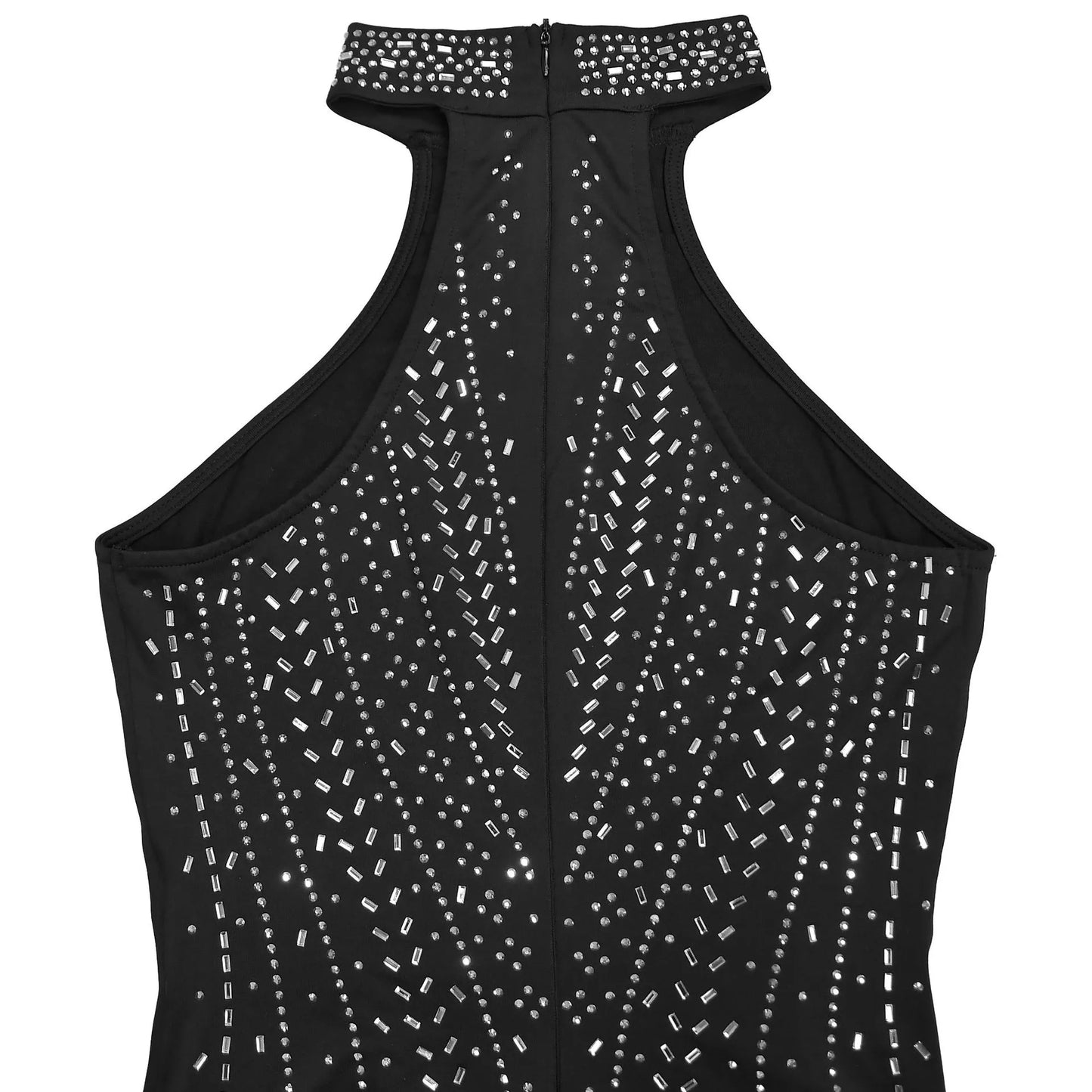 Sparkling Rhinestone Cutout Jumpsuit  Shop One Place