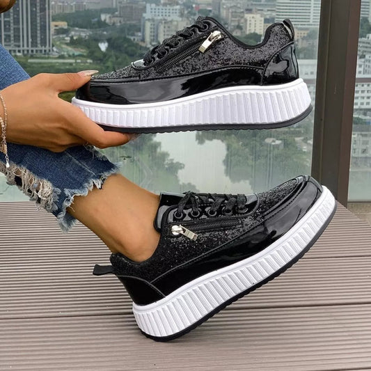 Lace Up Platform Sneakers  Shop One Place