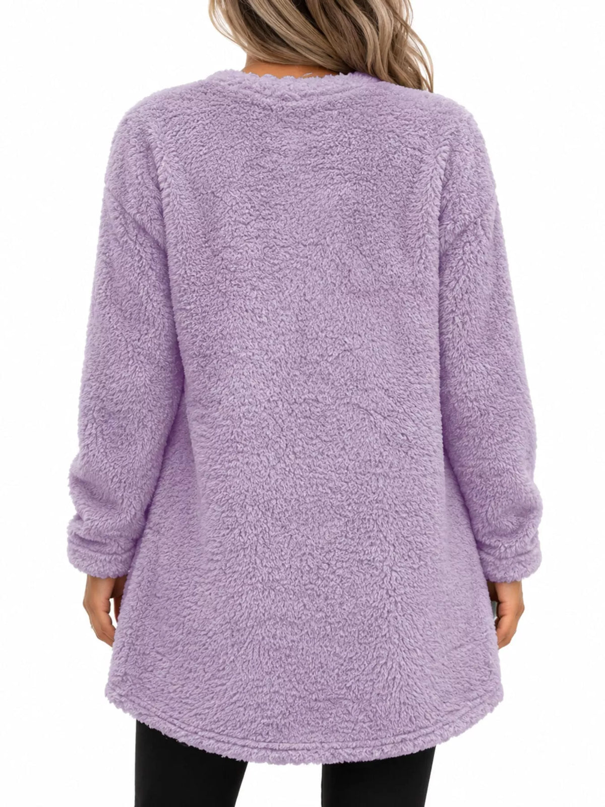 Women's Fleece Drop Shoulder Sweatshirt – view 25