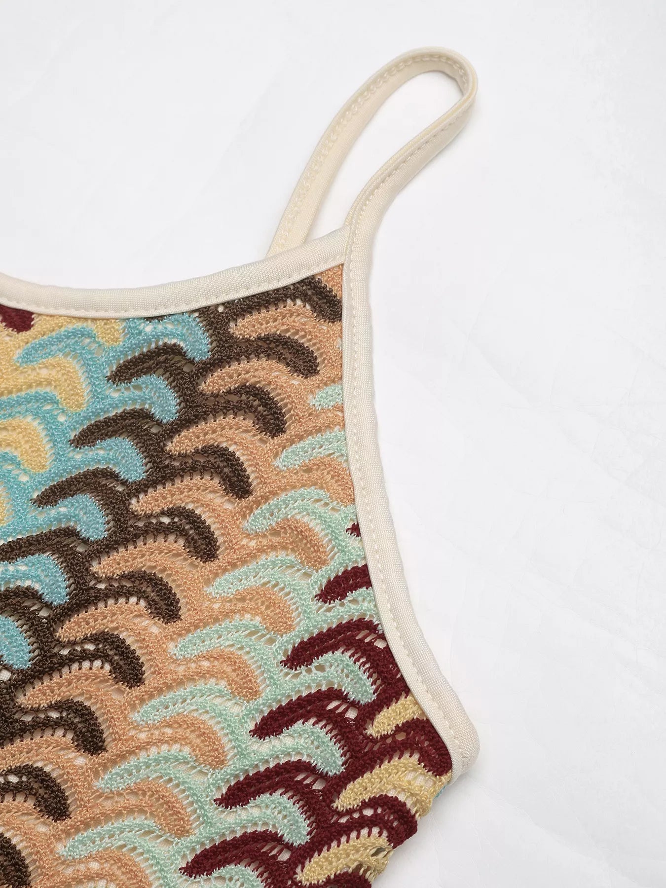 Striped Scoop Neck Bodycon Midi Dress  Shop One Place