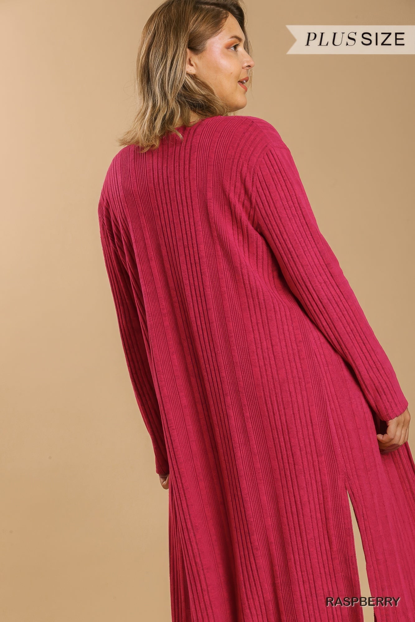 Open Front Long Body Cardigan  Shop One Place