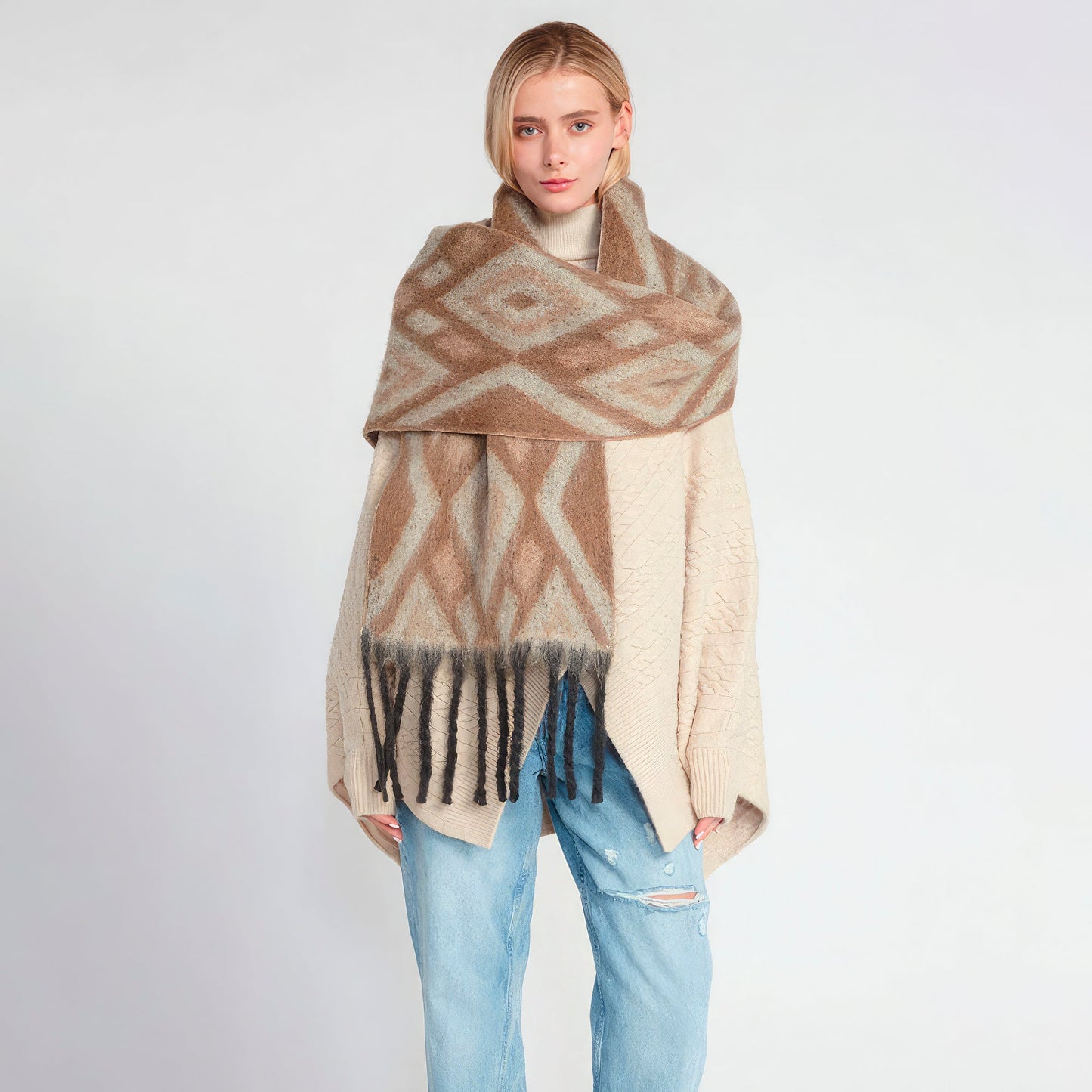 Aztec Grunge Scarf  Shop One Place