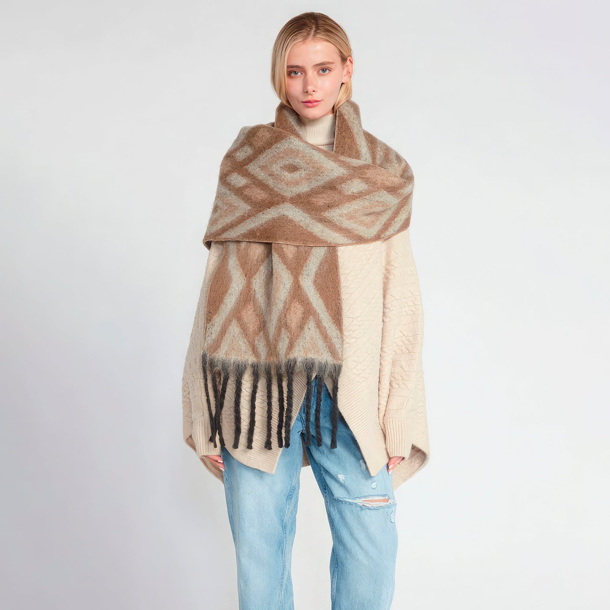 Aztec Grunge Scarf  Shop One Place