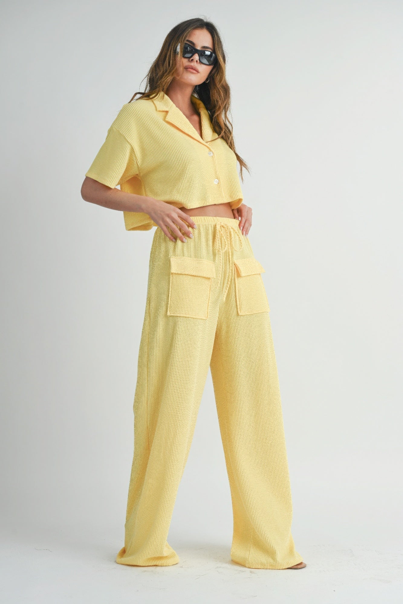 Button Up 2 Piece Set  Shop One Place
