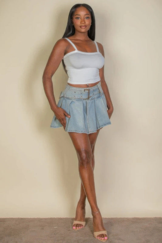 Solid Strap Tank Top  Shop One Place