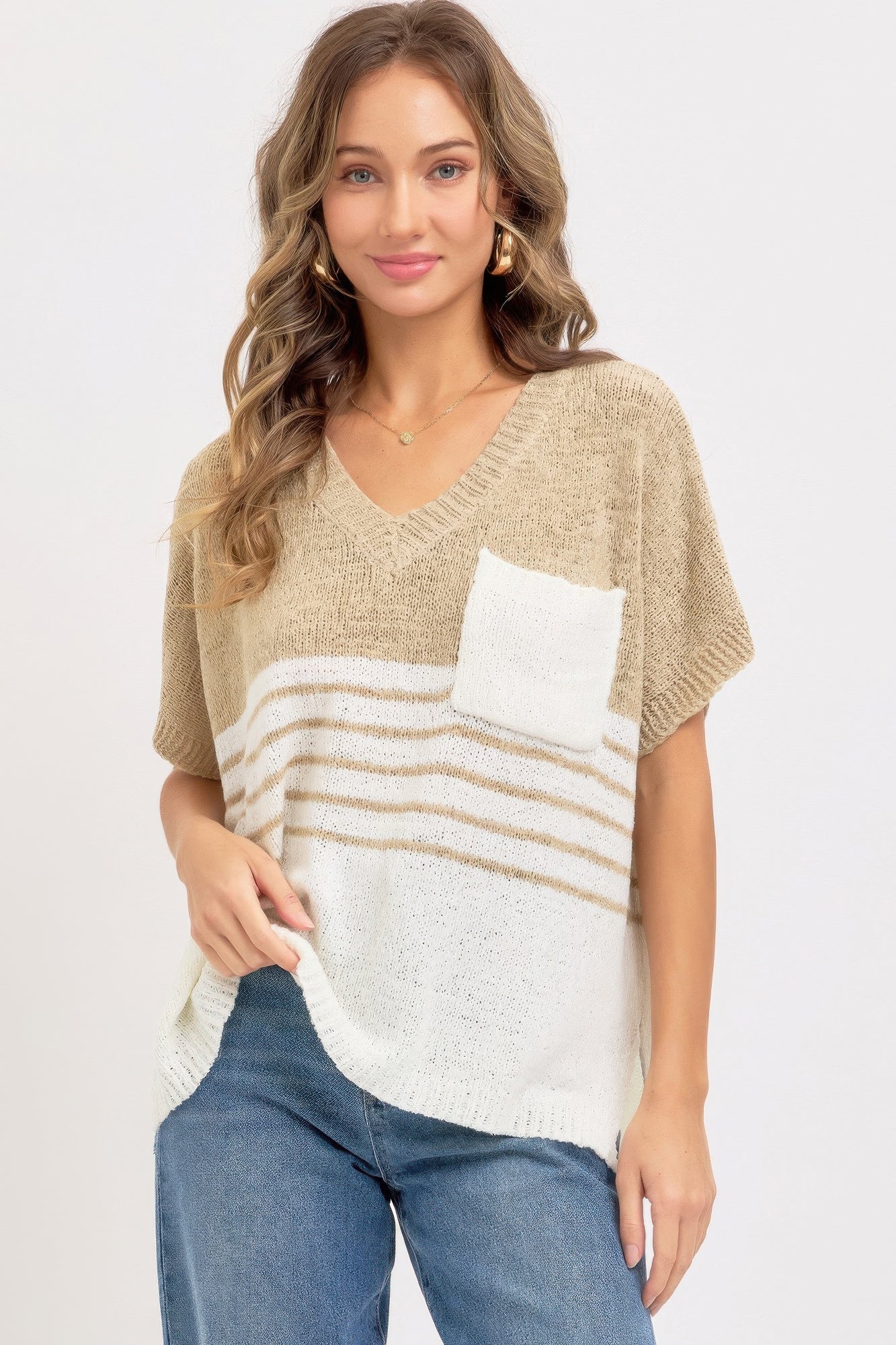Casual Oversized Knit Top  Shop One Place