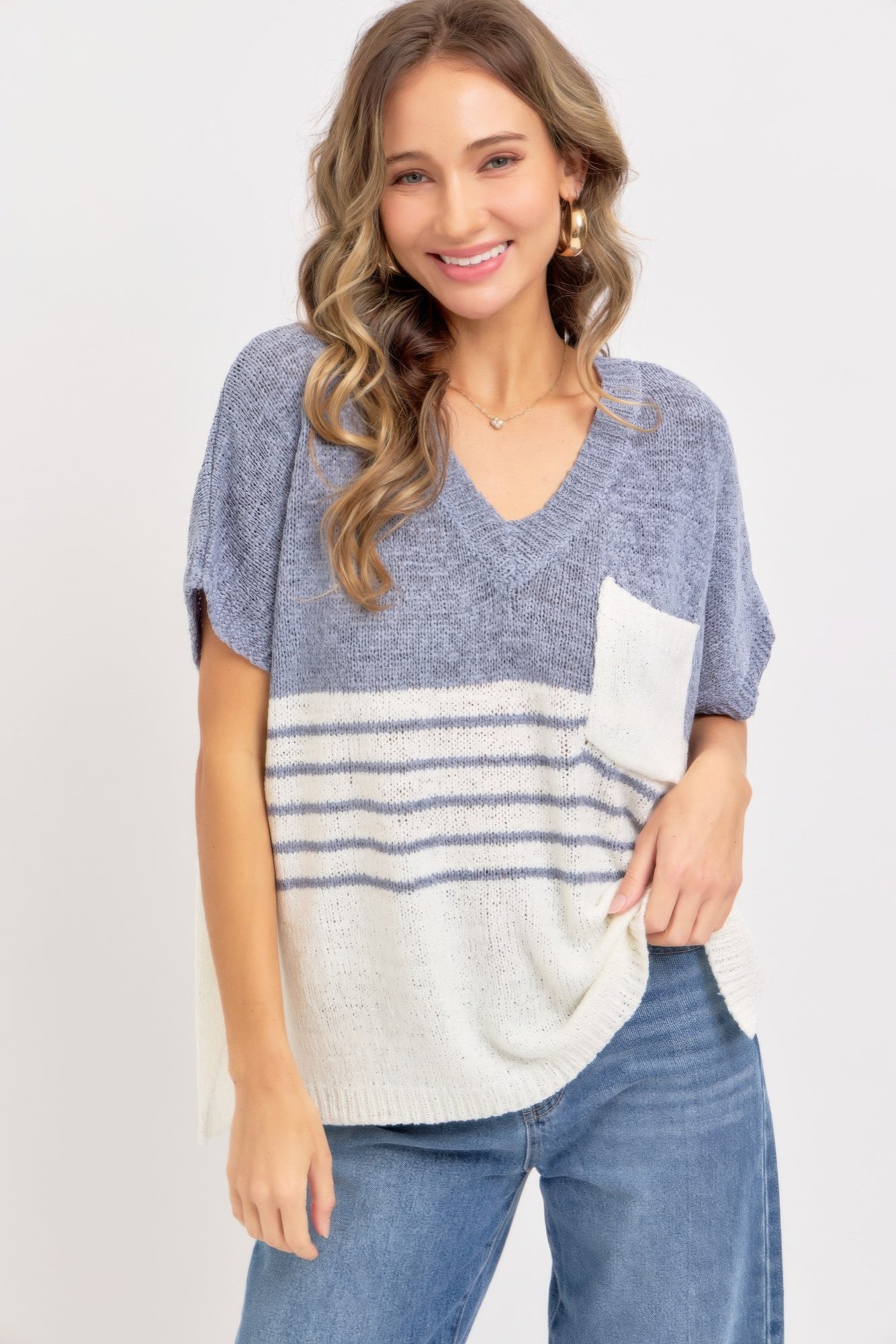 Casual Oversized Knit Top  Shop One Place