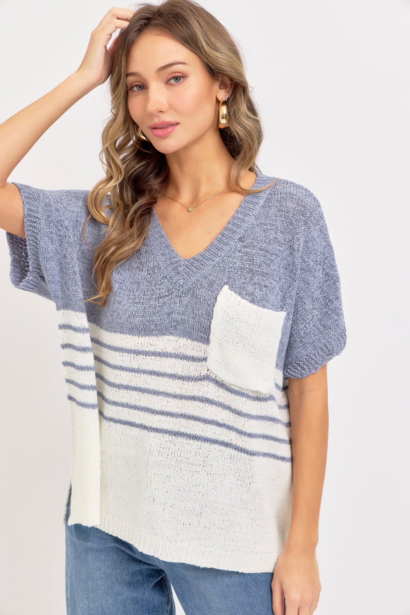 Casual Oversized Knit Top  Shop One Place