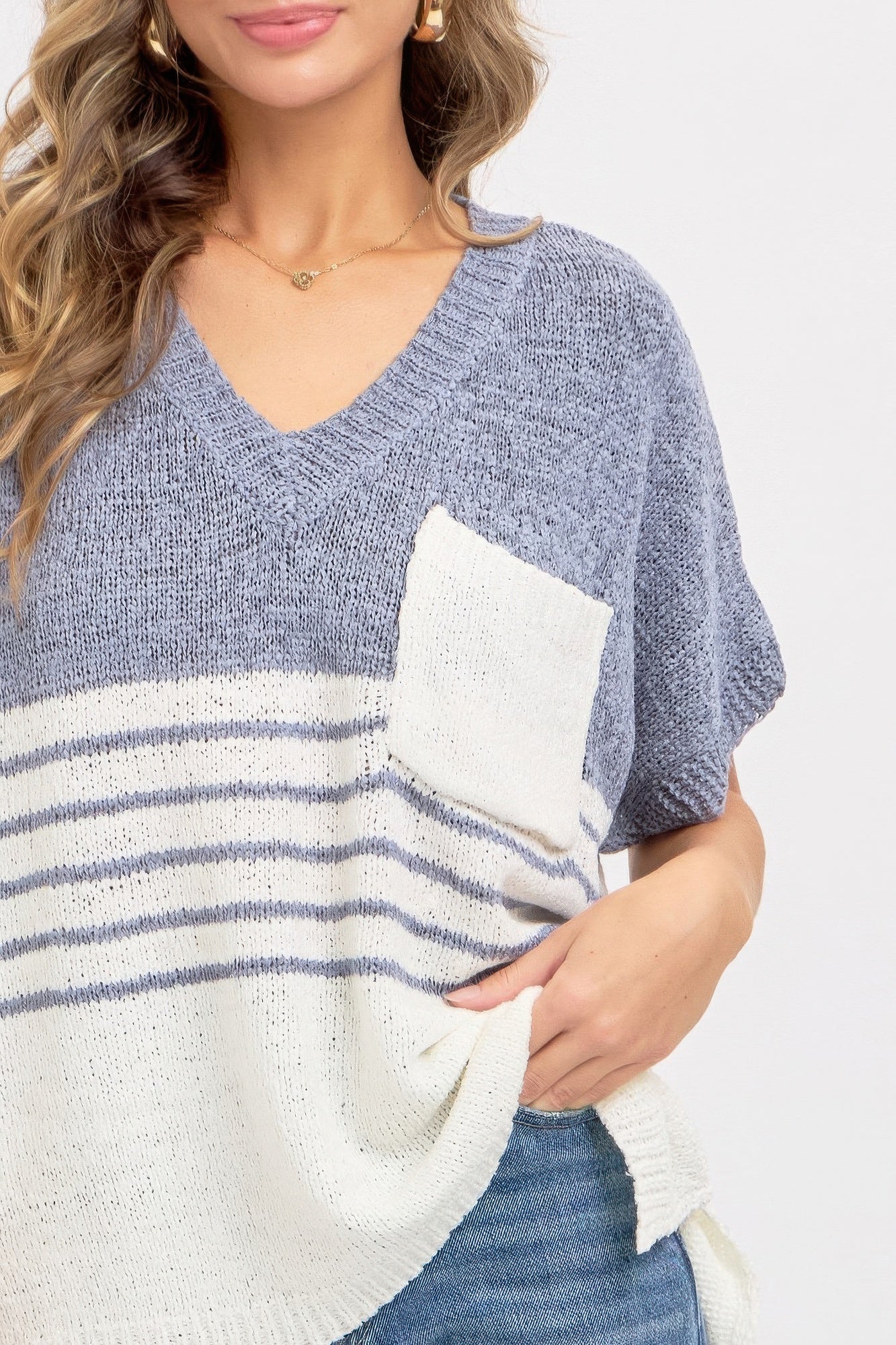 Casual Oversized Knit Top  Shop One Place