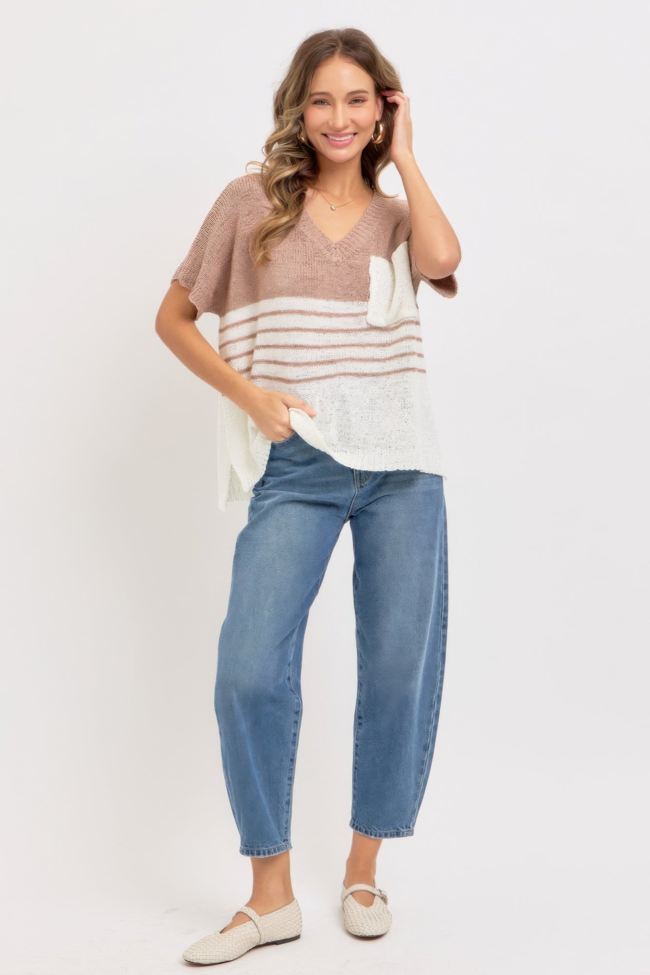 Casual Oversized Knit Top  Shop One Place