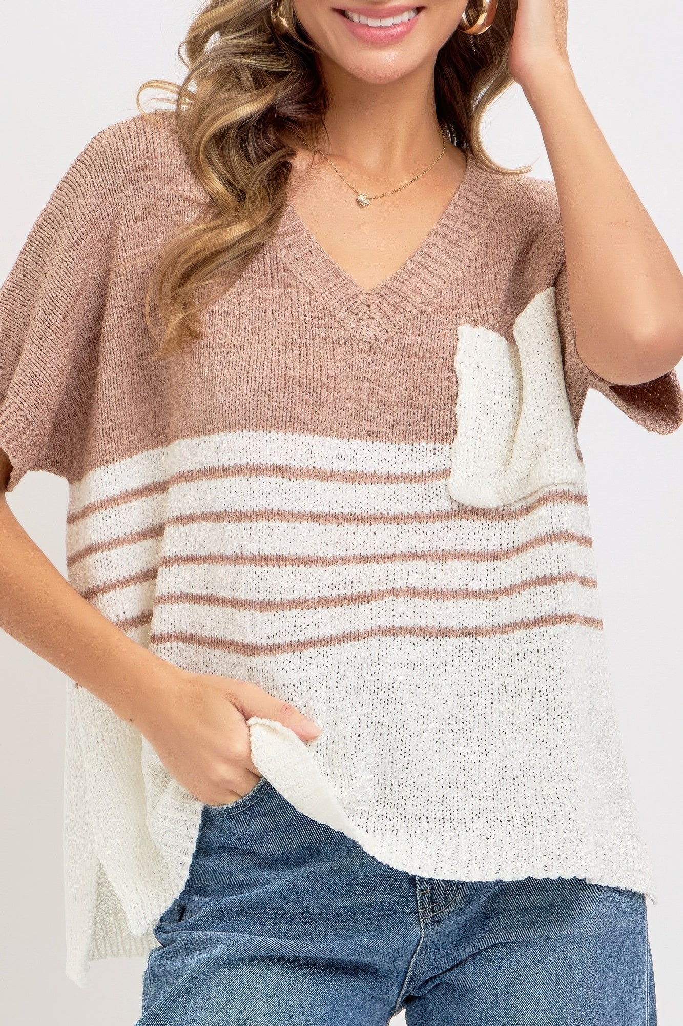 Casual Oversized Knit Top  Shop One Place