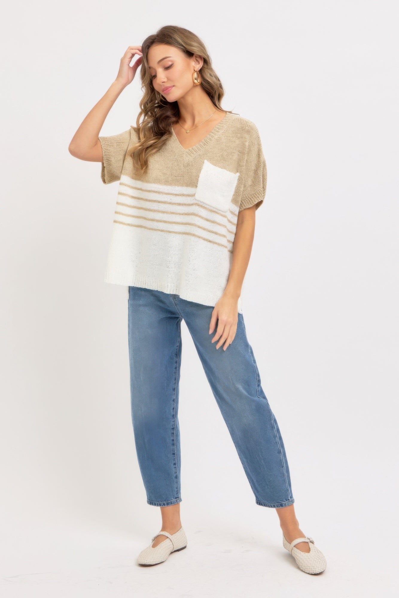 Casual Oversized Knit Top  Shop One Place