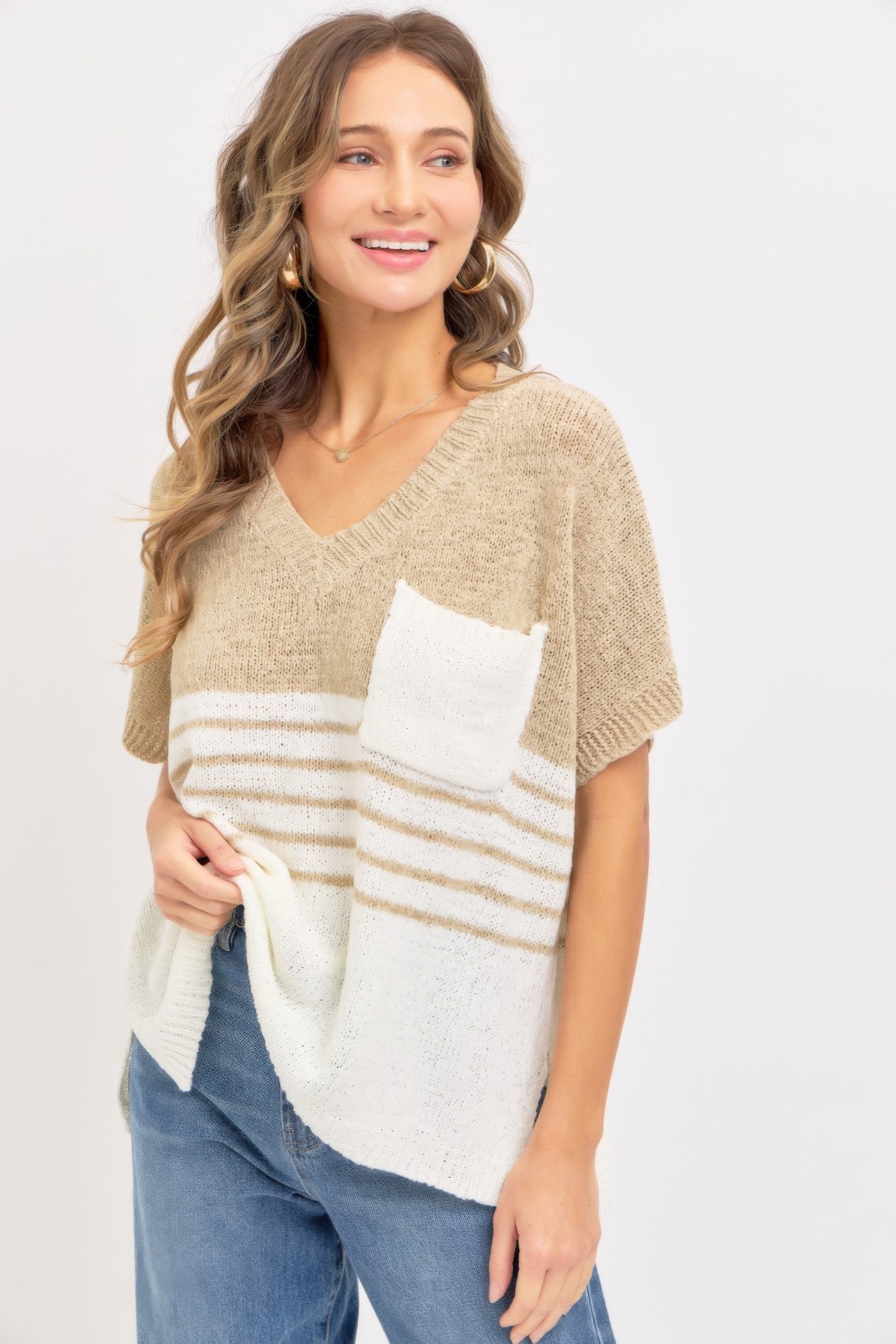 Casual Oversized Knit Top  Shop One Place