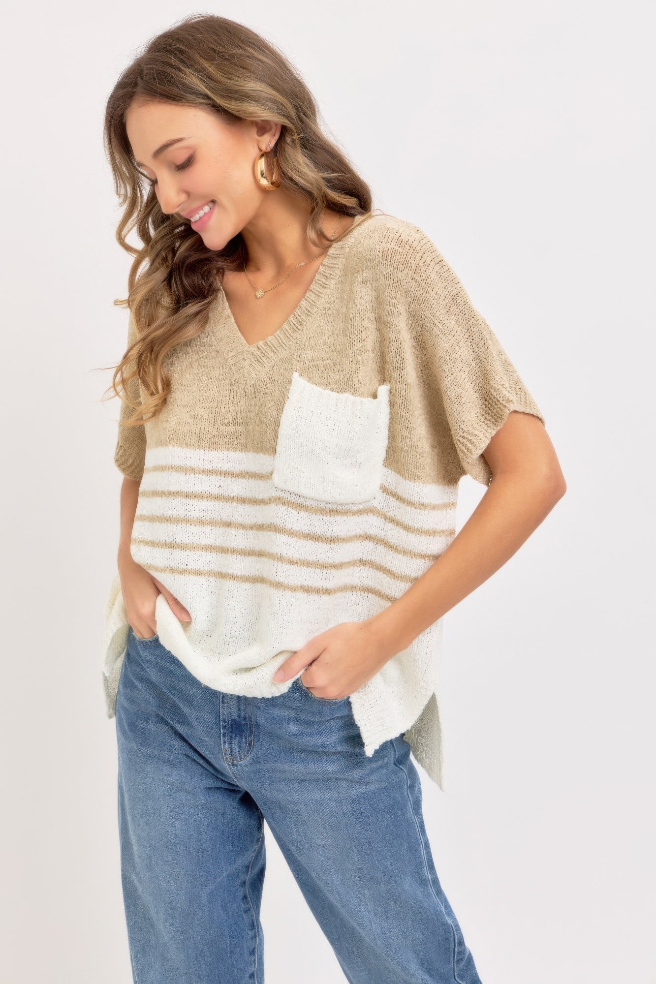 Casual Oversized Knit Top  Shop One Place
