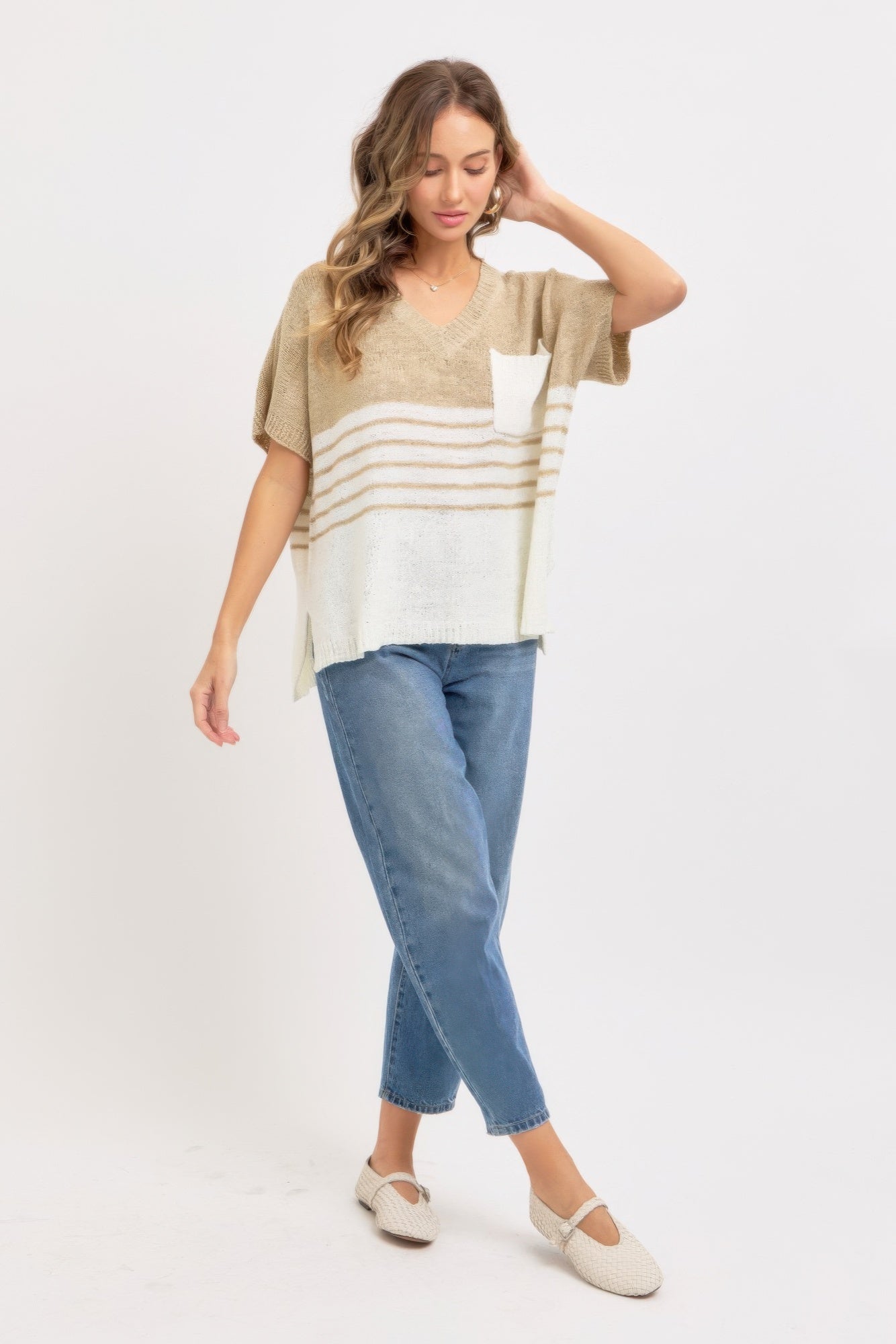 Casual Oversized Knit Top  Shop One Place
