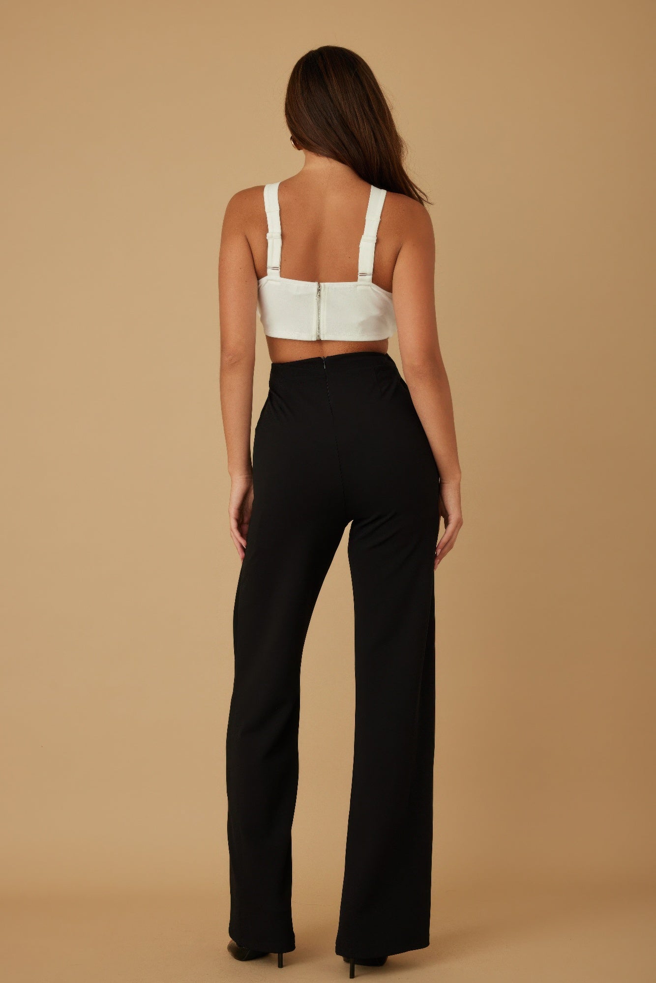 X Ribbon Open Jumpsuit  Shop One Place