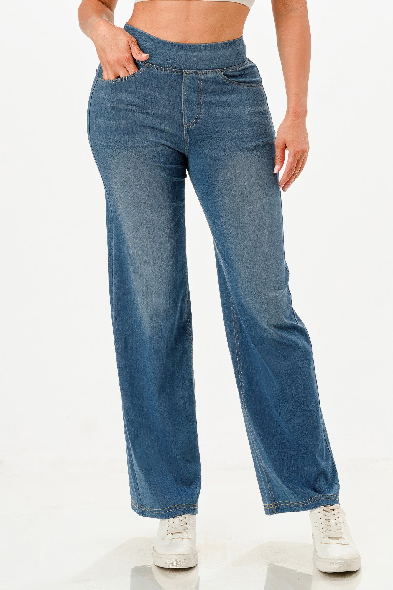 Ultra Soft Flare Baggy Jeans  Shop One Place