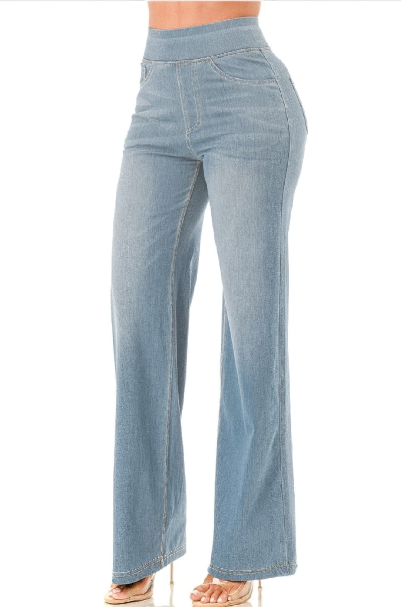 Ultra Soft Flare Baggy Jeans  Shop One Place
