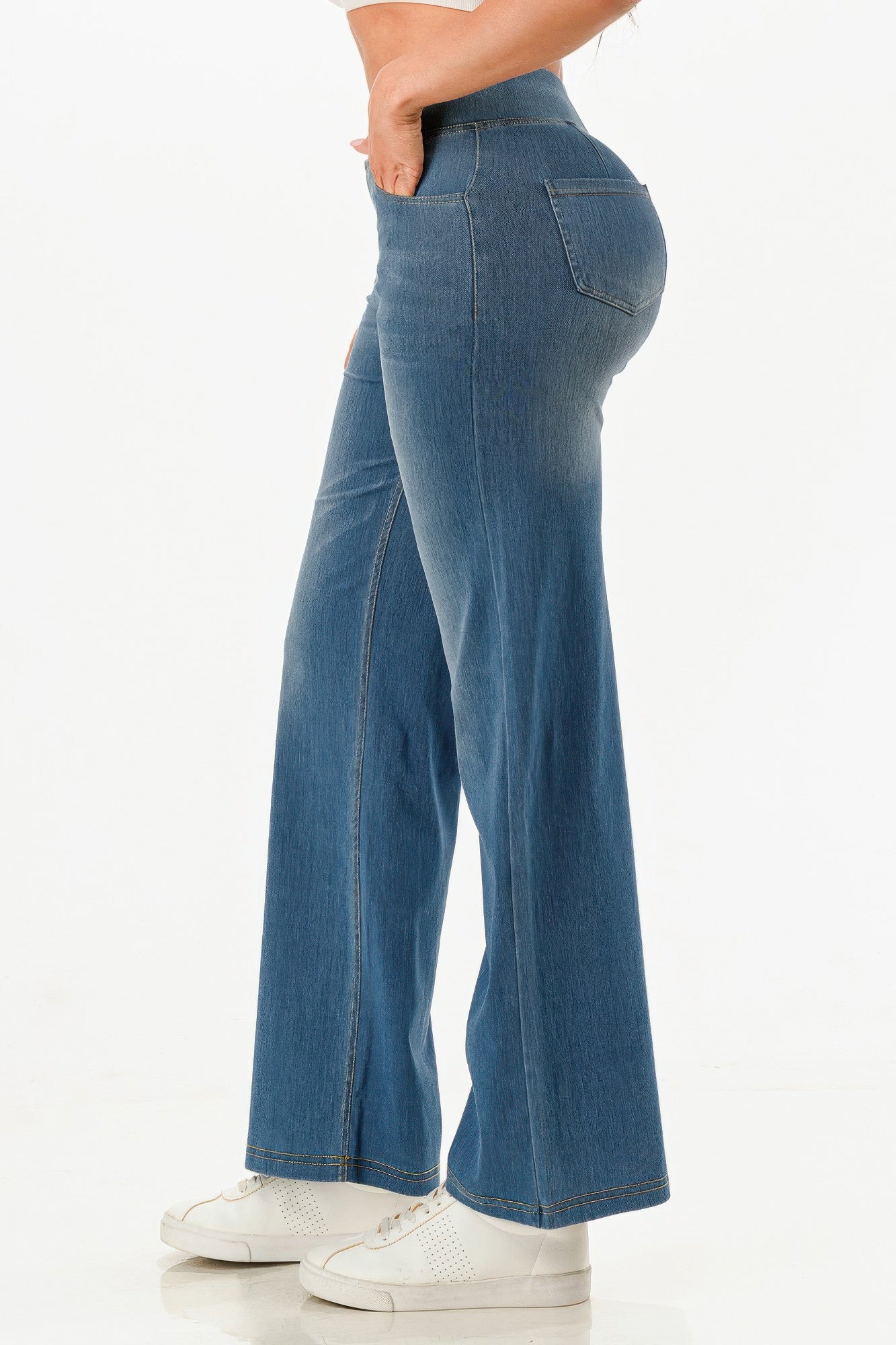Ultra Soft Flare Baggy Jeans  Shop One Place