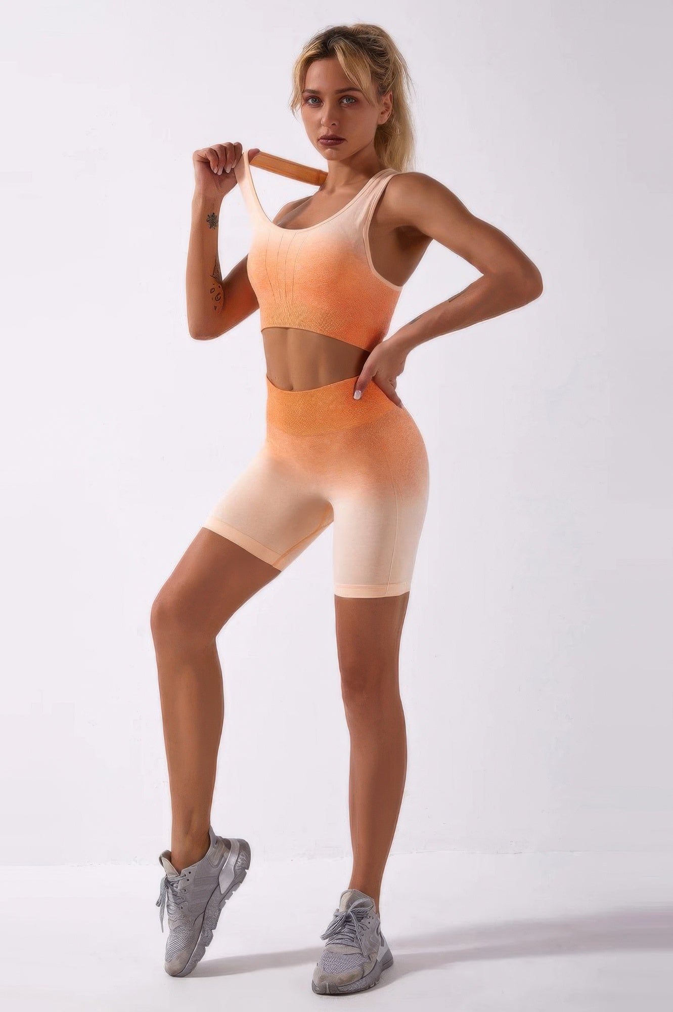 Ombre Seamless Two Piece Set  Shop One Place