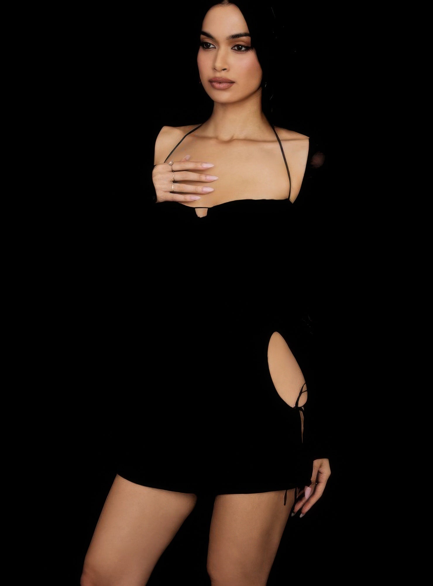 Peek Hole Mini Dress  Shop One Place