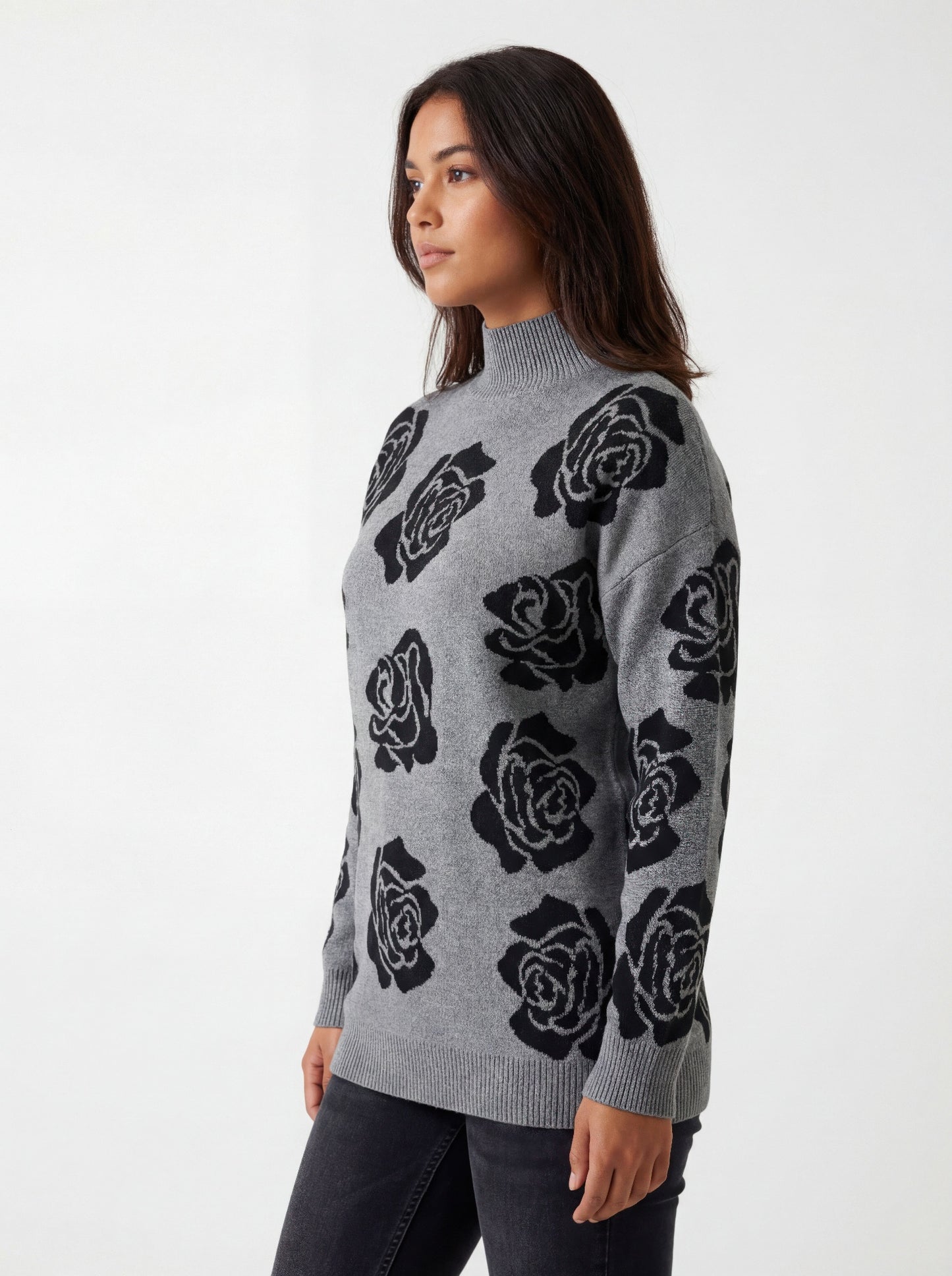 Ninety Floral Sweater  Shop One Place