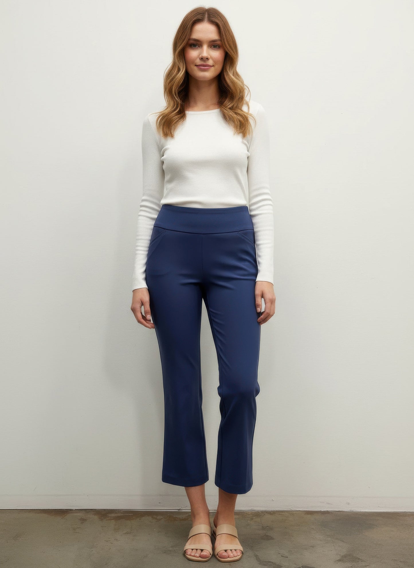 Counterparts Solid Pull On Pants  Shop One Place