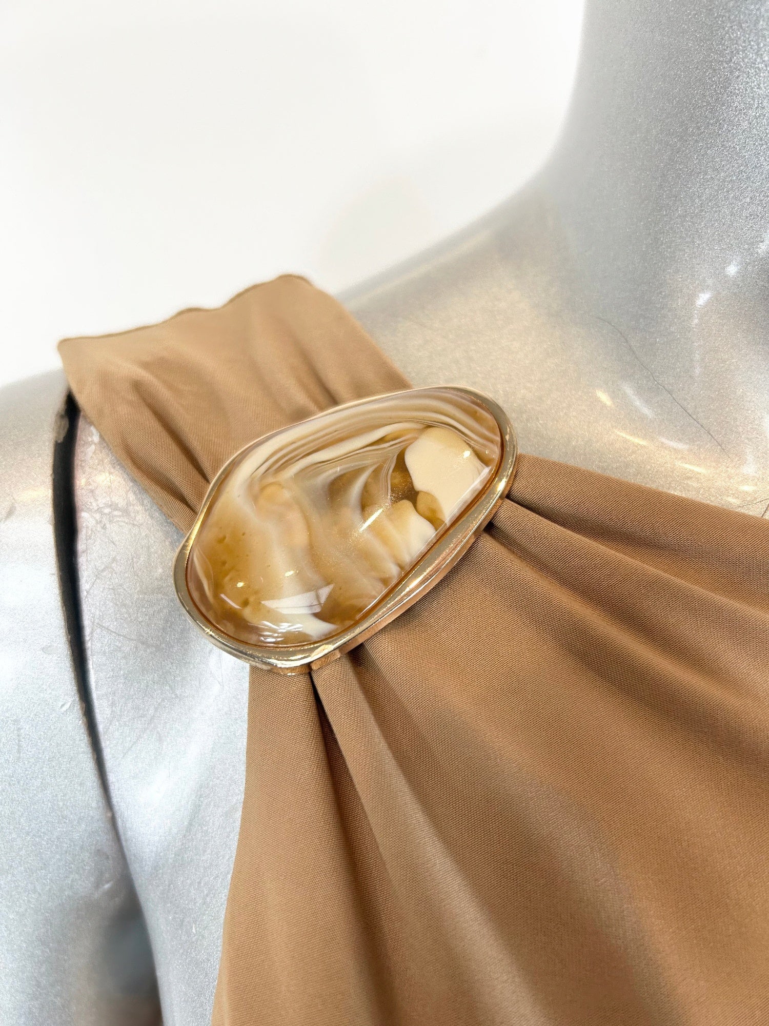 The Right Shoulder Is Gathered  Mini Dress  Shop One Place