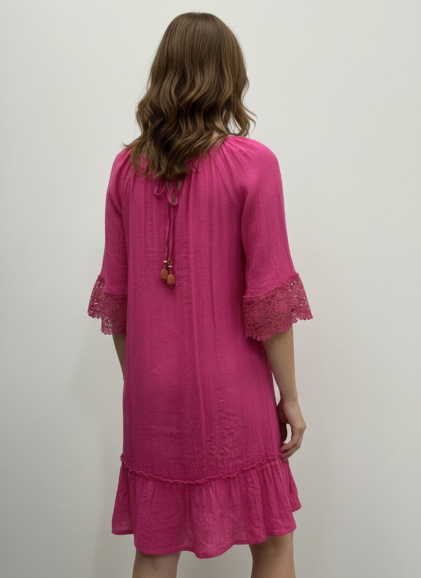 Mlle Gabrielle Solid Elbow Sleeve Dress  Shop One Place