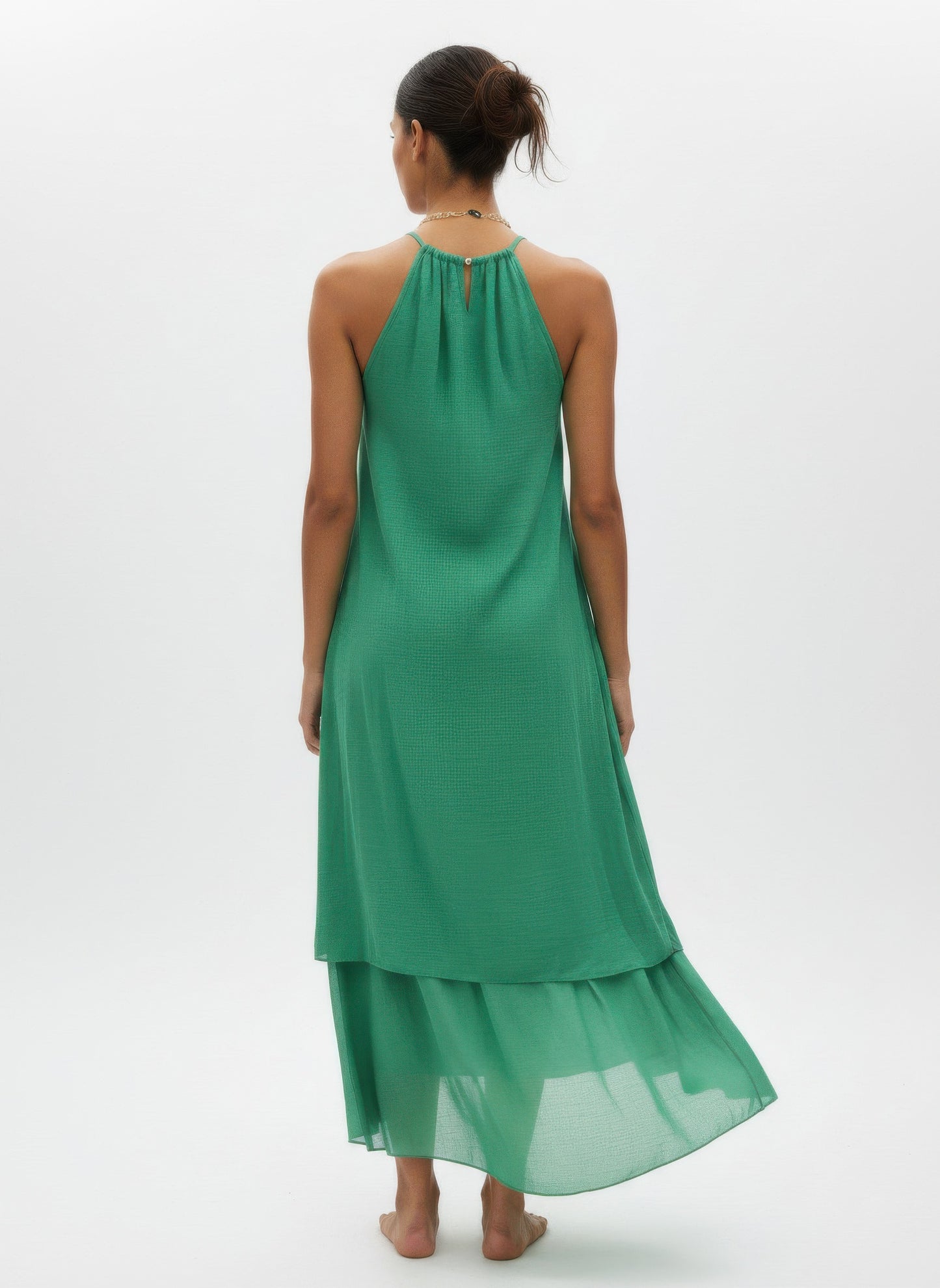 Mlle Gabrielle Solid Sleeveless Dress  Shop One Place