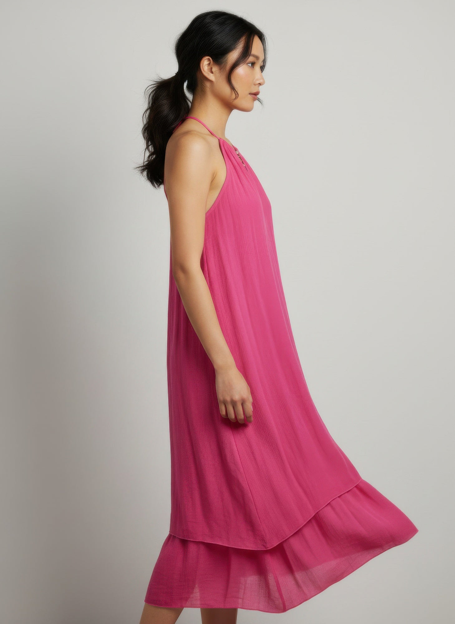 Mlle Gabrielle Solid Sleeveless Dress  Shop One Place