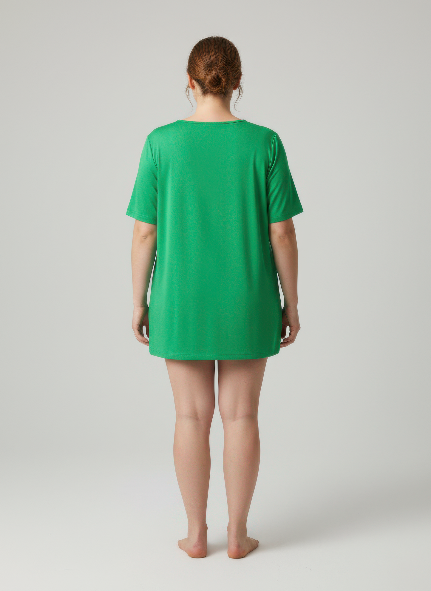Lace Trim V-neck Short Sleeve Knit Top  Shop One Place