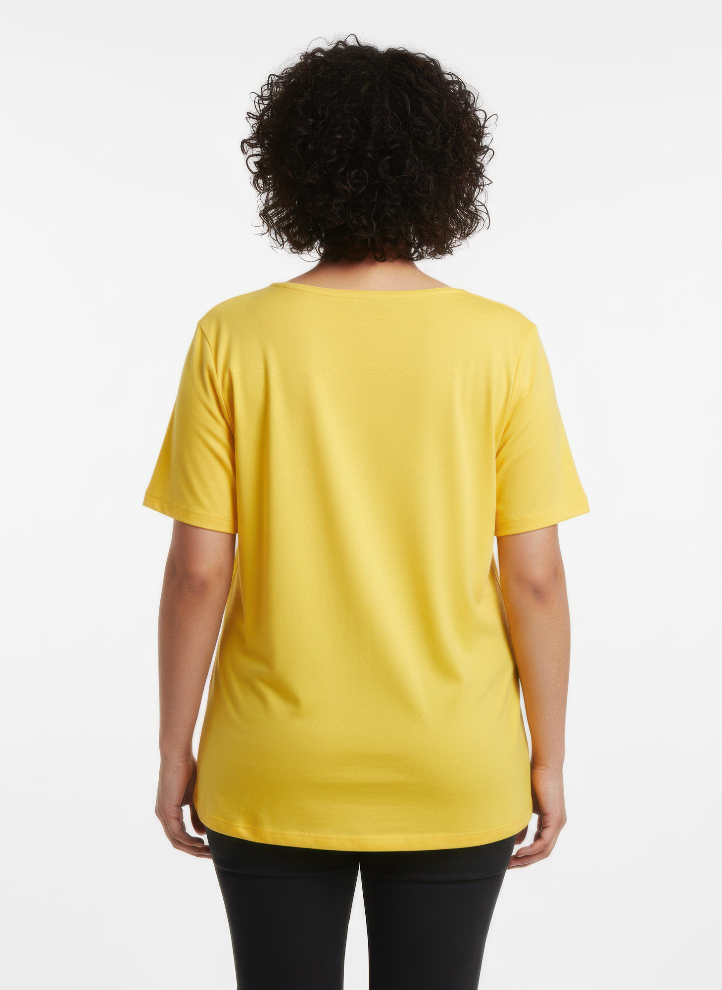 Lace Trim V-neck Short Sleeve Knit Top  Shop One Place